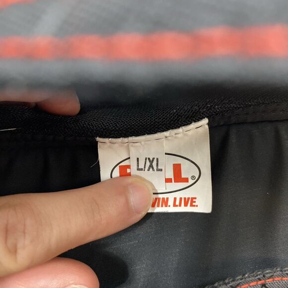 NEW BELL Race Win Live Racing Vest Black Double Straps Size Large /XL - Picture 4 of 7